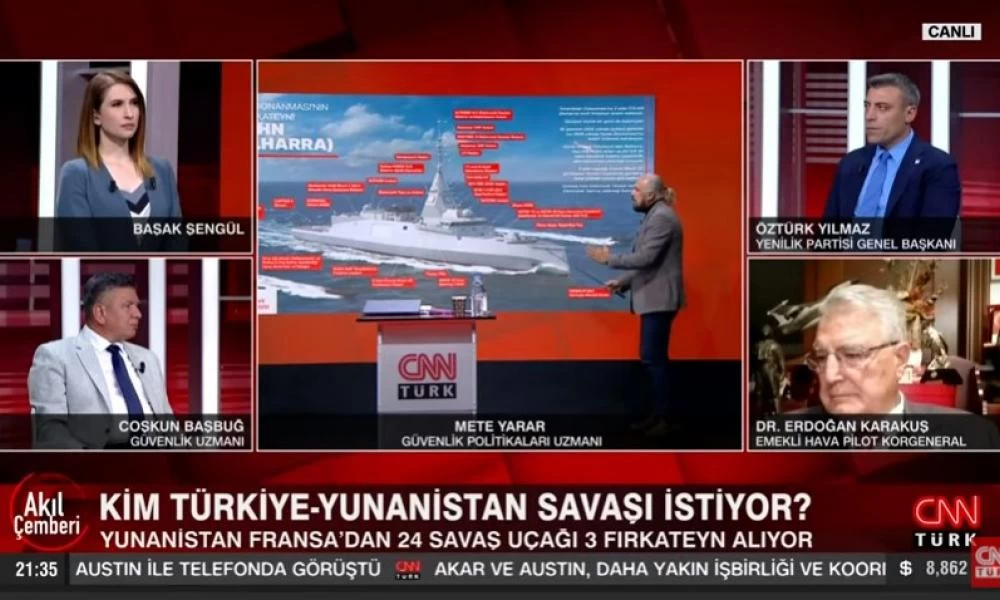 Τούρκος απόστρατος: Οι Δυτικοί ξαμολάνε τα σκυλιά (Ελληνες) εναντίον μας – «Αναπόφευκτη η σύγκρουση»